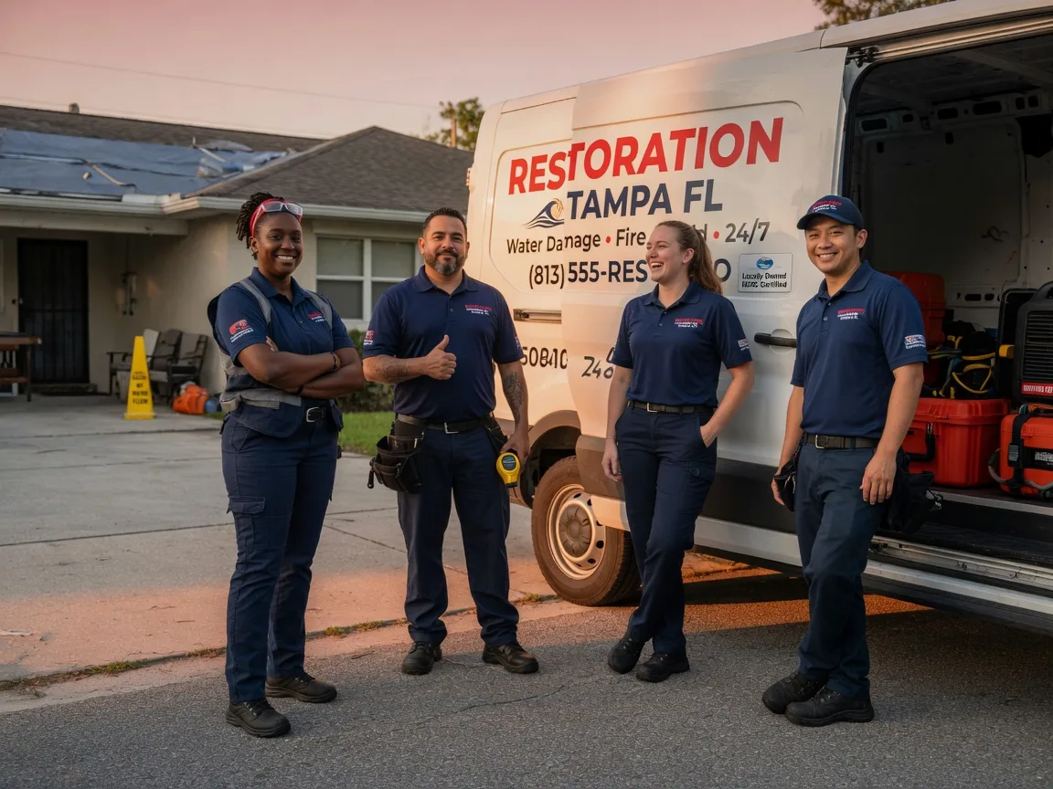 Water Damage Restoration company in Goldsmith, IN