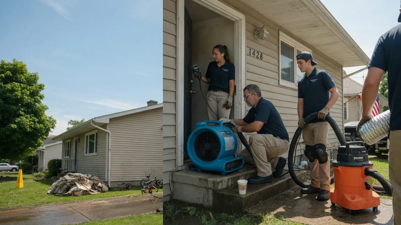 Water Damage Restoration in Goldsmith, IN near me